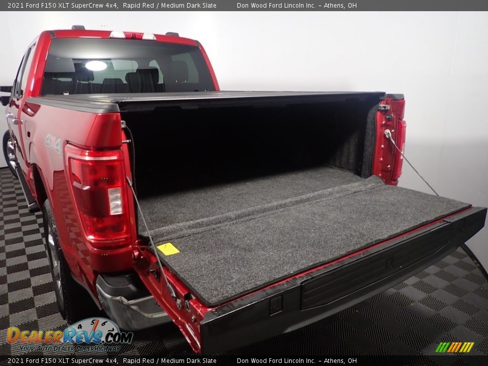 2021 Ford F150 XLT SuperCrew 4x4 Rapid Red / Medium Dark Slate Photo #16