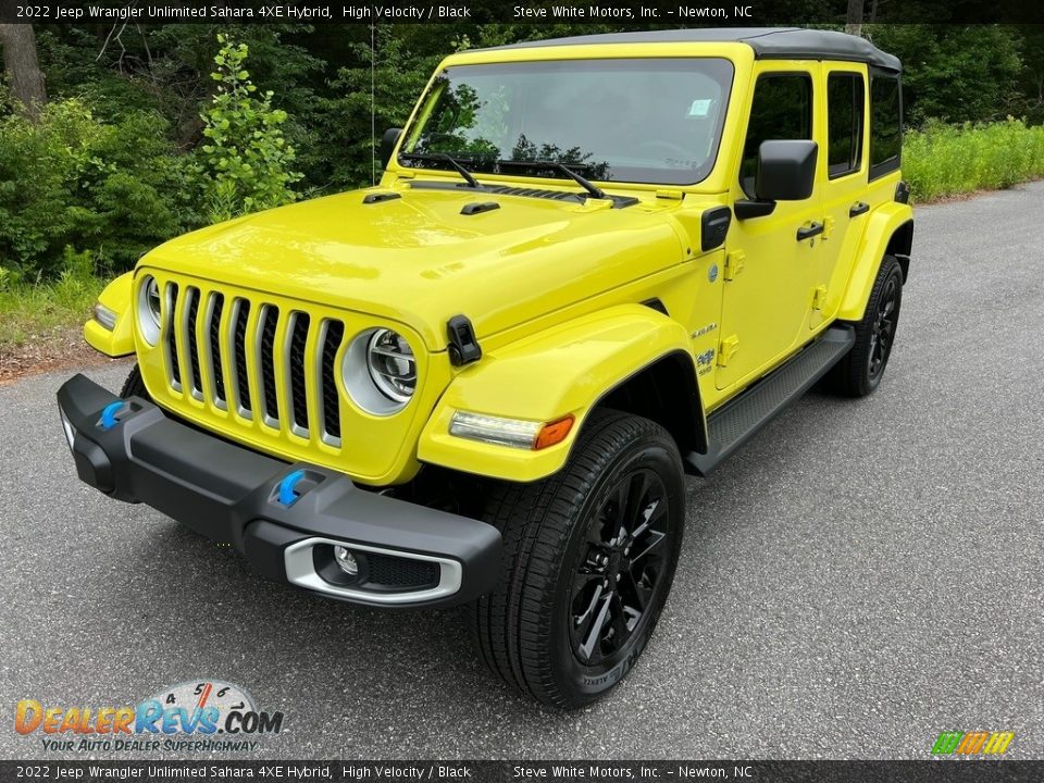 High Velocity 2022 Jeep Wrangler Unlimited Sahara 4XE Hybrid Photo #2