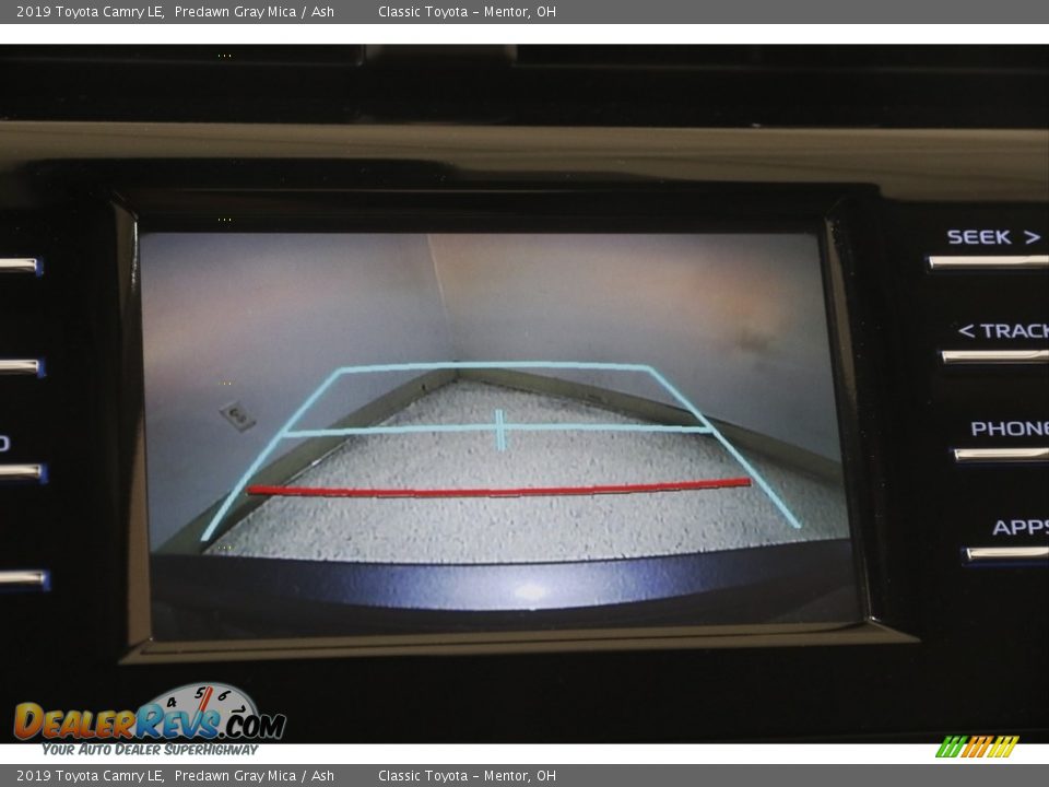 2019 Toyota Camry LE Predawn Gray Mica / Ash Photo #11