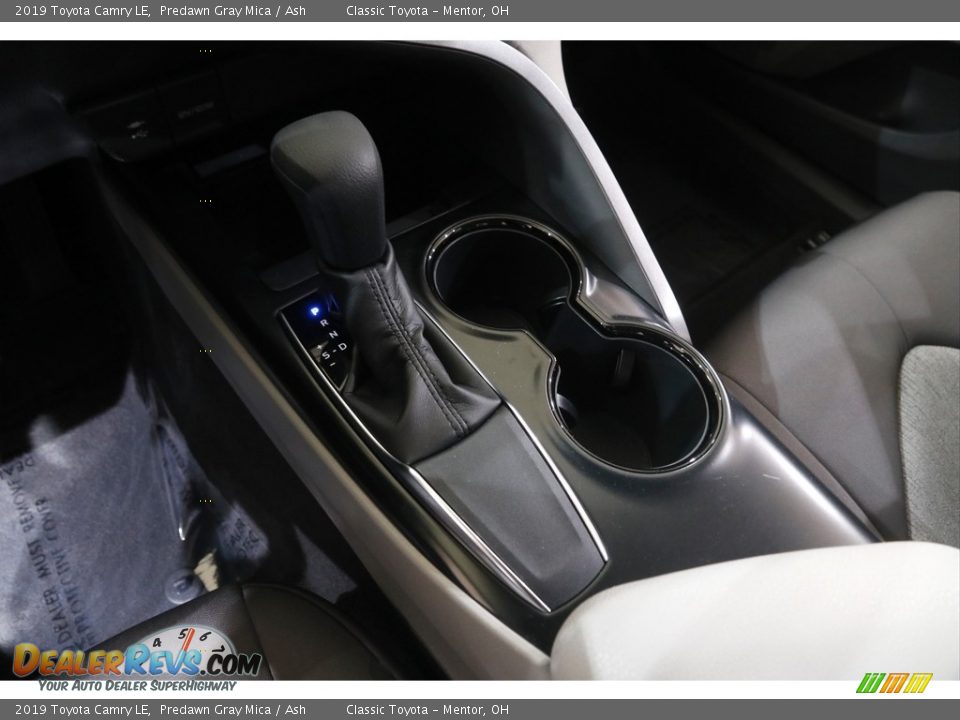 2019 Toyota Camry LE Predawn Gray Mica / Ash Photo #12