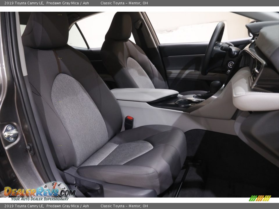 2019 Toyota Camry LE Predawn Gray Mica / Ash Photo #13