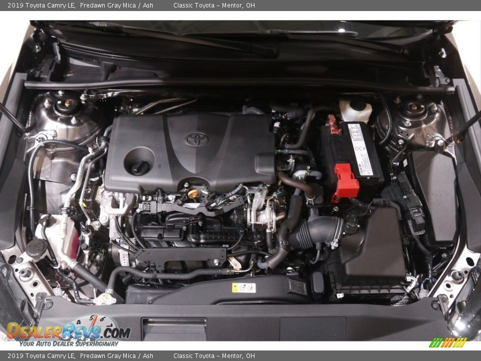 2019 Toyota Camry LE Predawn Gray Mica / Ash Photo #17