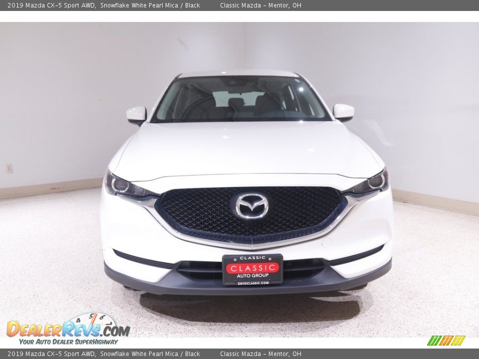 2019 Mazda CX-5 Sport AWD Snowflake White Pearl Mica / Black Photo #2
