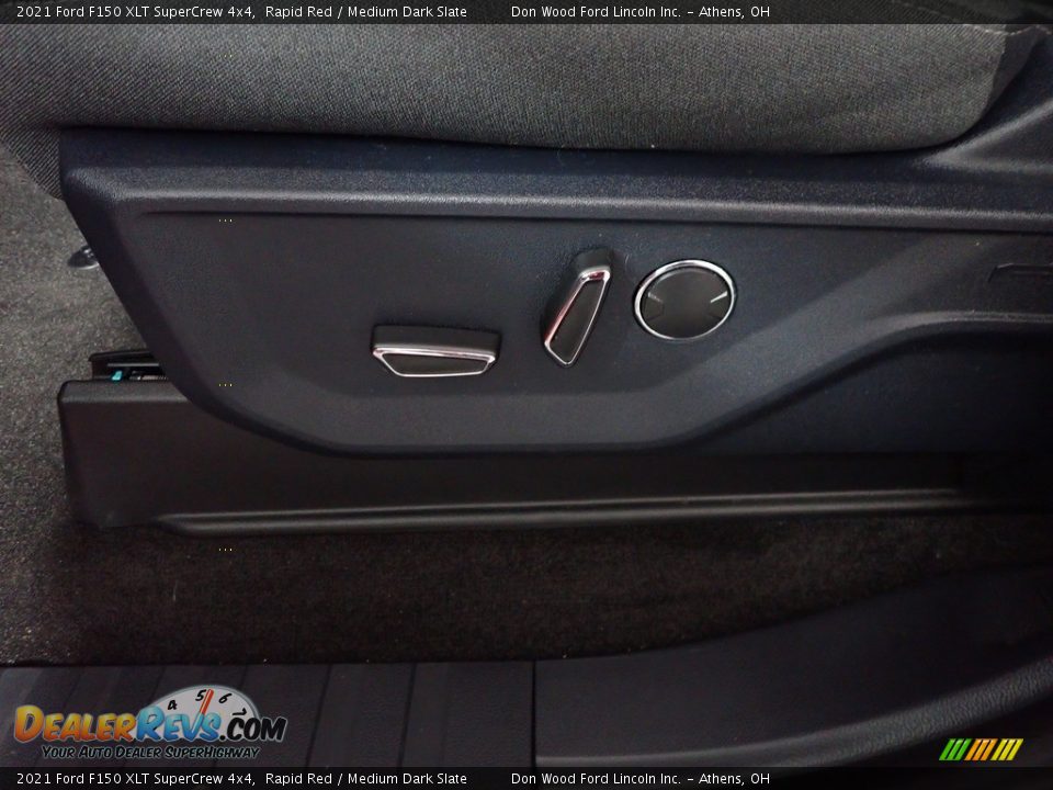 2021 Ford F150 XLT SuperCrew 4x4 Rapid Red / Medium Dark Slate Photo #25