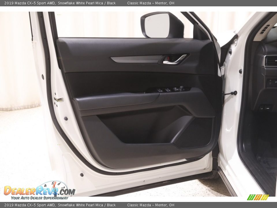 2019 Mazda CX-5 Sport AWD Snowflake White Pearl Mica / Black Photo #4