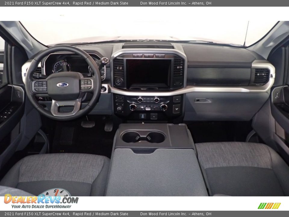 2021 Ford F150 XLT SuperCrew 4x4 Rapid Red / Medium Dark Slate Photo #26