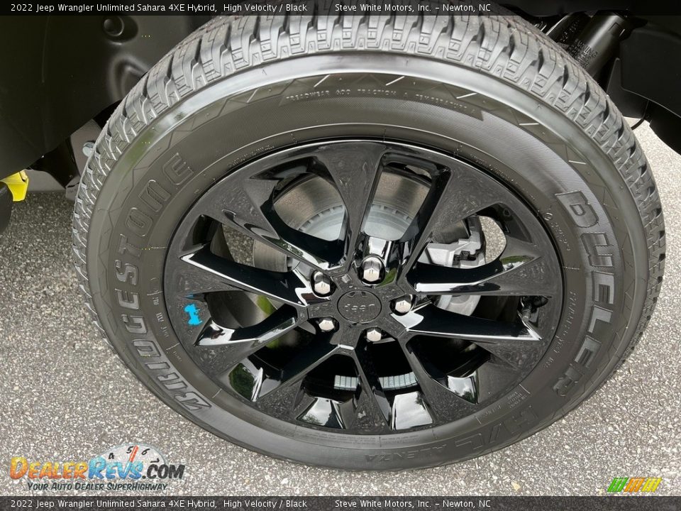 2022 Jeep Wrangler Unlimited Sahara 4XE Hybrid Wheel Photo #11