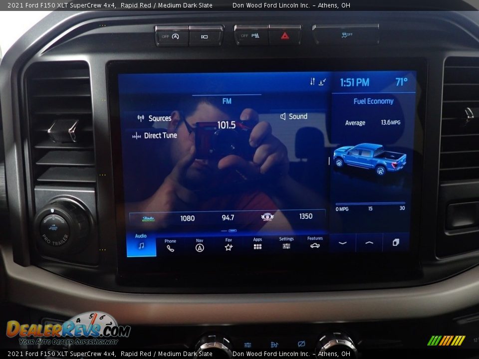 2021 Ford F150 XLT SuperCrew 4x4 Rapid Red / Medium Dark Slate Photo #28