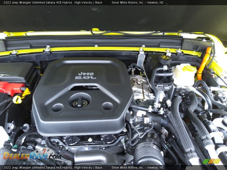2022 Jeep Wrangler Unlimited Sahara 4XE Hybrid 2.0 Liter Turbocharged DOHC 16-Valve VVT 4 Cylinder Gasoline/Electric Hybrid Engine Photo #12