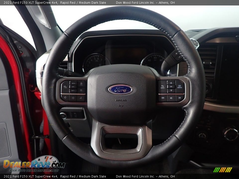 2021 Ford F150 XLT SuperCrew 4x4 Rapid Red / Medium Dark Slate Photo #29