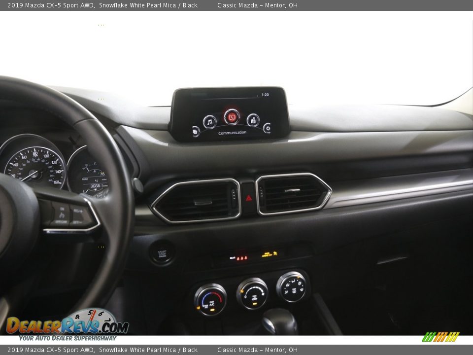 2019 Mazda CX-5 Sport AWD Snowflake White Pearl Mica / Black Photo #9
