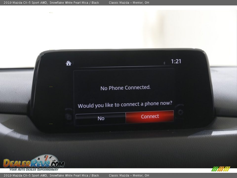 2019 Mazda CX-5 Sport AWD Snowflake White Pearl Mica / Black Photo #10