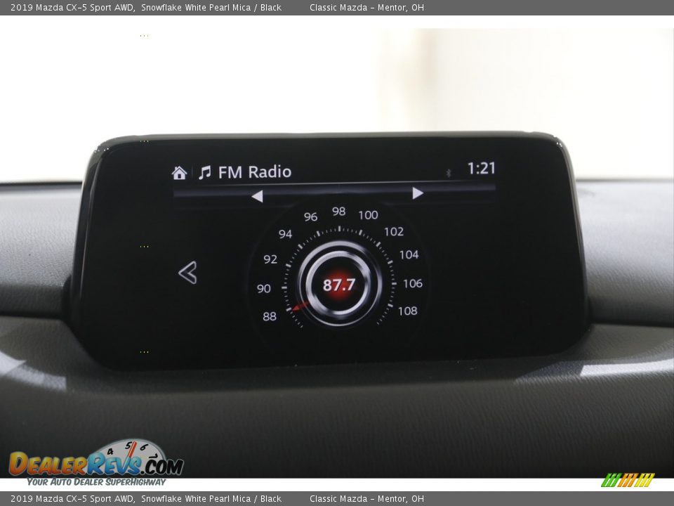 2019 Mazda CX-5 Sport AWD Snowflake White Pearl Mica / Black Photo #11