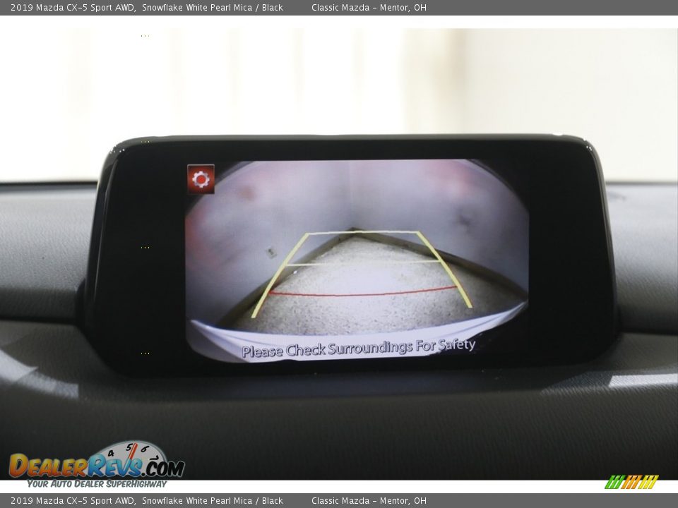2019 Mazda CX-5 Sport AWD Snowflake White Pearl Mica / Black Photo #12