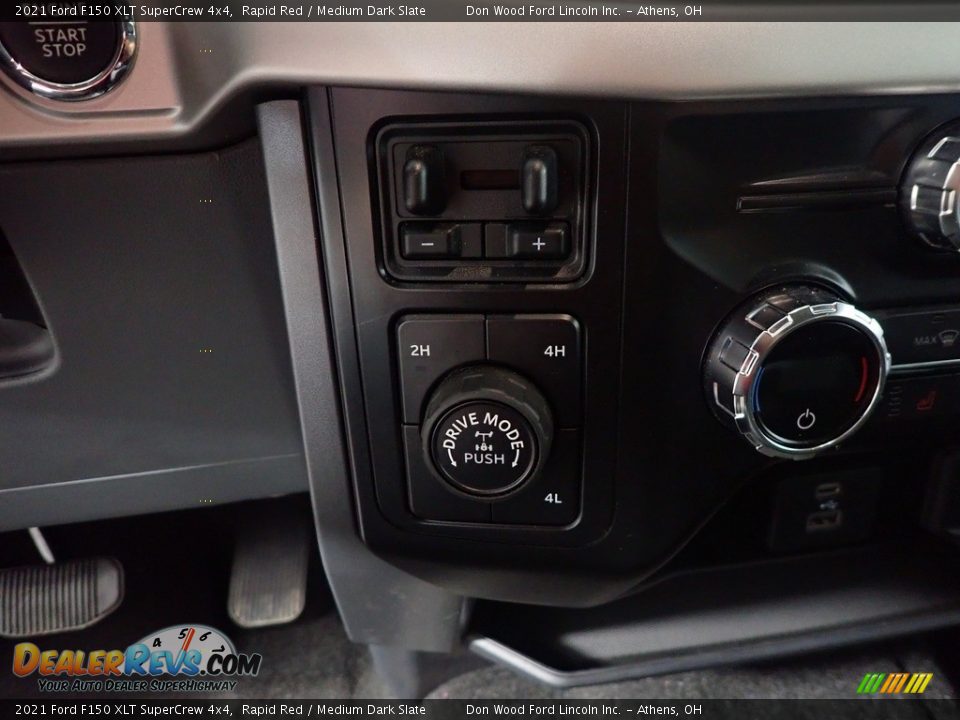 2021 Ford F150 XLT SuperCrew 4x4 Rapid Red / Medium Dark Slate Photo #34