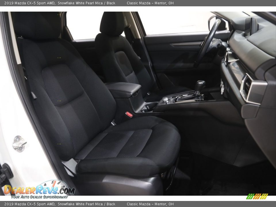 2019 Mazda CX-5 Sport AWD Snowflake White Pearl Mica / Black Photo #14