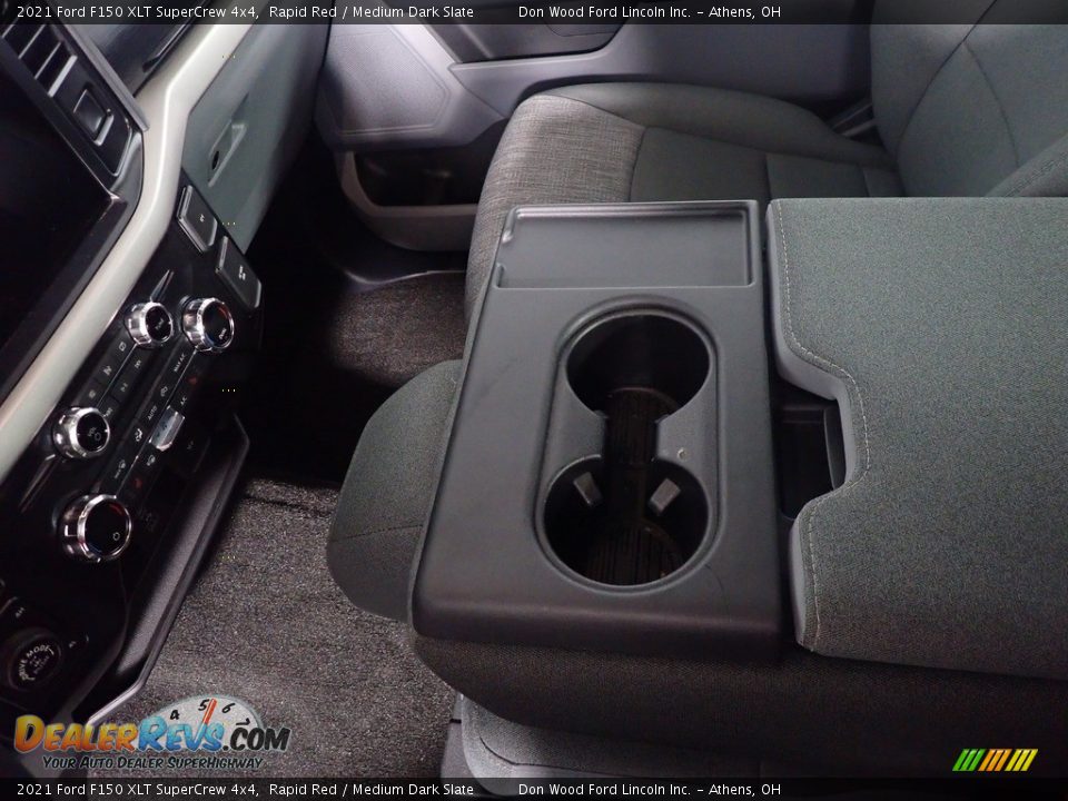 2021 Ford F150 XLT SuperCrew 4x4 Rapid Red / Medium Dark Slate Photo #35