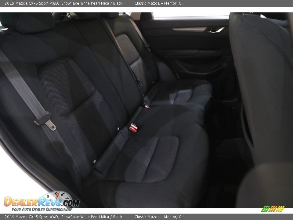 2019 Mazda CX-5 Sport AWD Snowflake White Pearl Mica / Black Photo #15