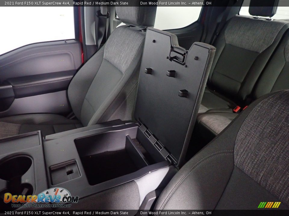 2021 Ford F150 XLT SuperCrew 4x4 Rapid Red / Medium Dark Slate Photo #36