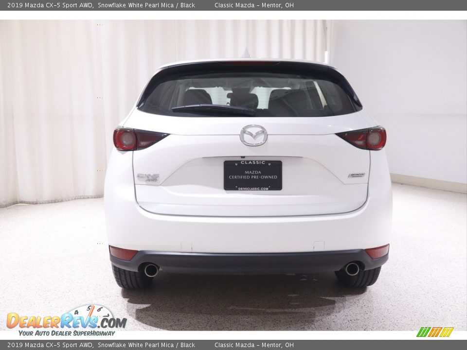 2019 Mazda CX-5 Sport AWD Snowflake White Pearl Mica / Black Photo #17