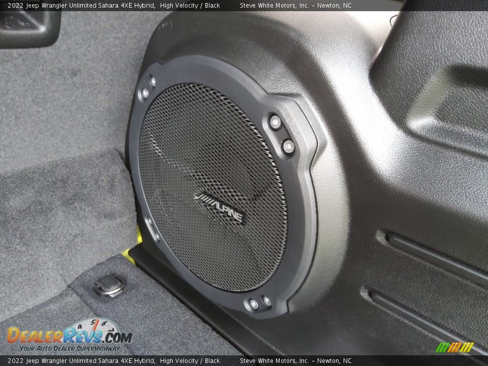 Audio System of 2022 Jeep Wrangler Unlimited Sahara 4XE Hybrid Photo #19