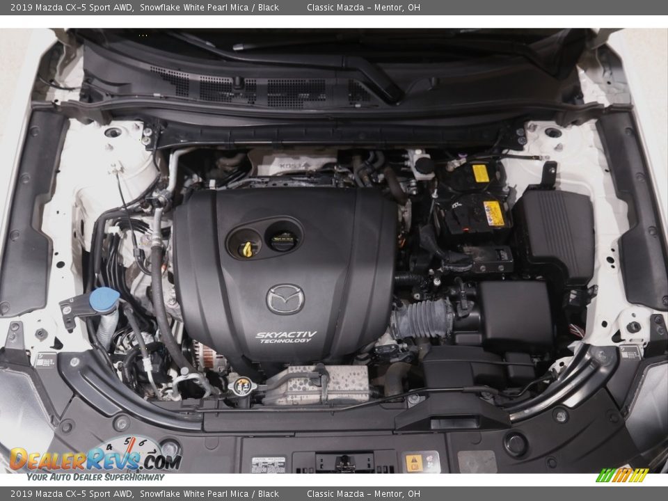 2019 Mazda CX-5 Sport AWD Snowflake White Pearl Mica / Black Photo #18
