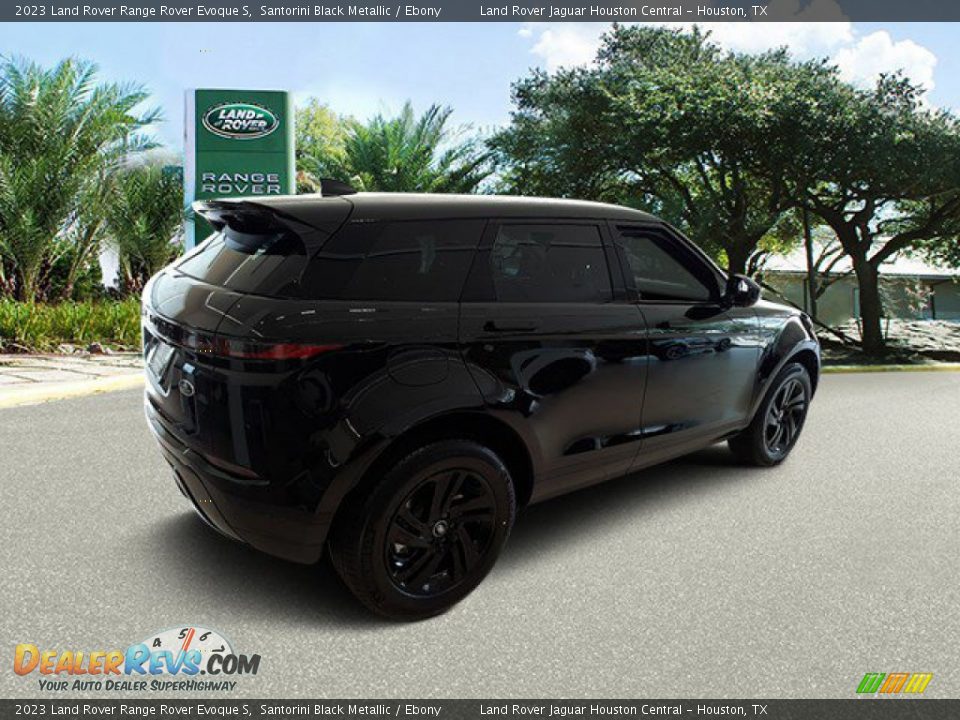 2023 Land Rover Range Rover Evoque S Santorini Black Metallic / Ebony Photo #2