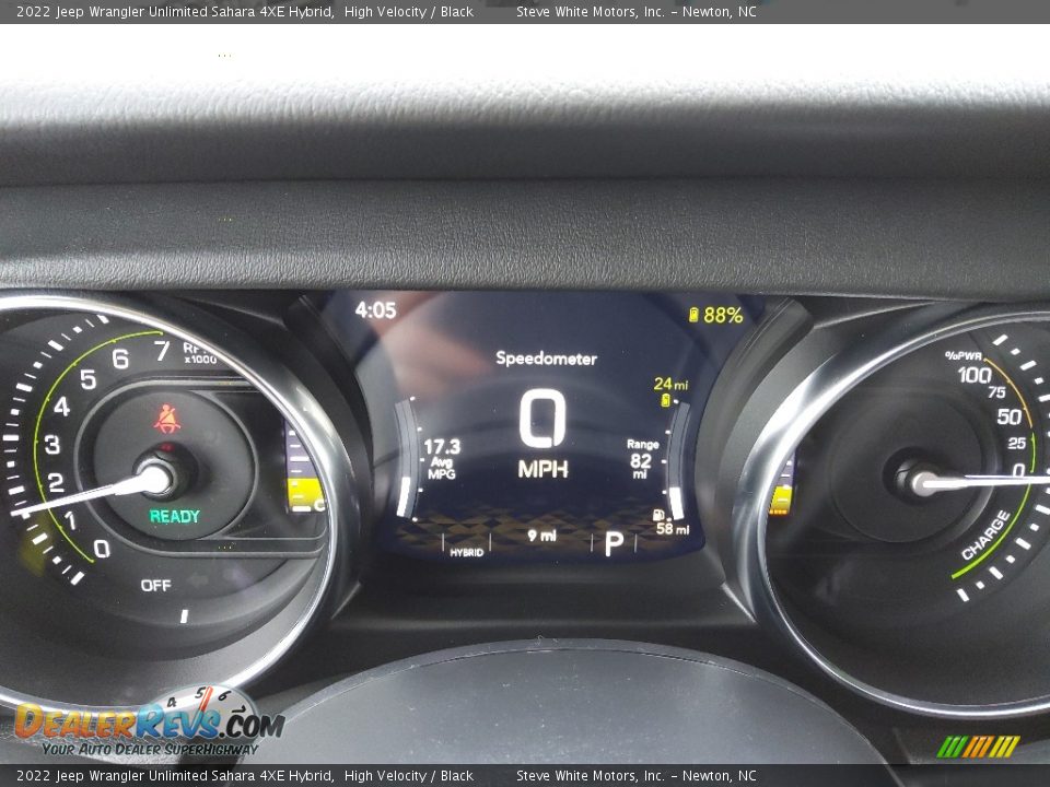 2022 Jeep Wrangler Unlimited Sahara 4XE Hybrid Gauges Photo #26