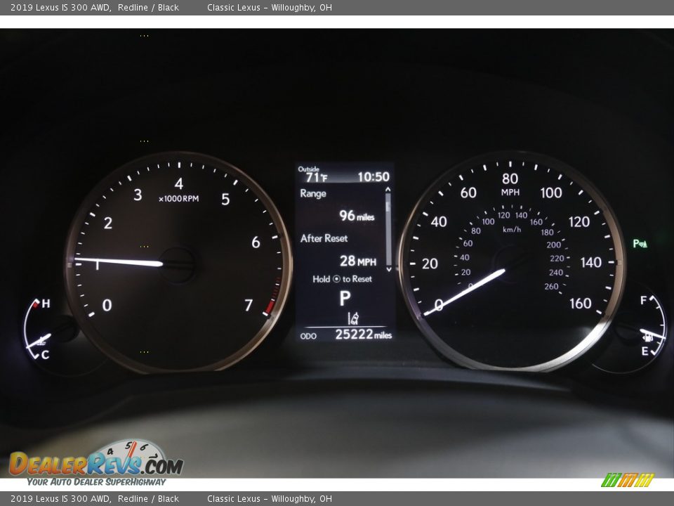 2019 Lexus IS 300 AWD Gauges Photo #8