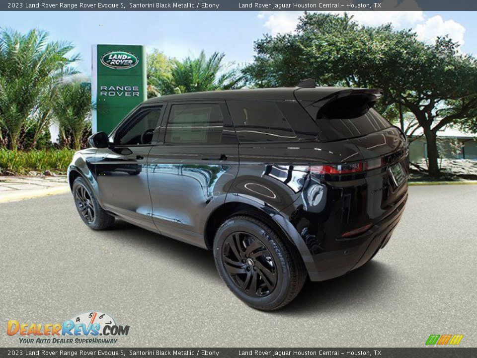 2023 Land Rover Range Rover Evoque S Santorini Black Metallic / Ebony Photo #10