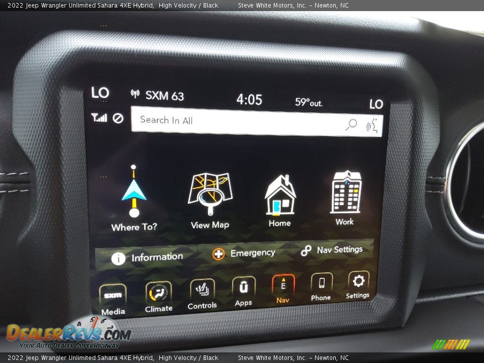 Controls of 2022 Jeep Wrangler Unlimited Sahara 4XE Hybrid Photo #29