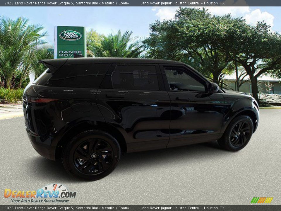 2023 Land Rover Range Rover Evoque S Santorini Black Metallic / Ebony Photo #11
