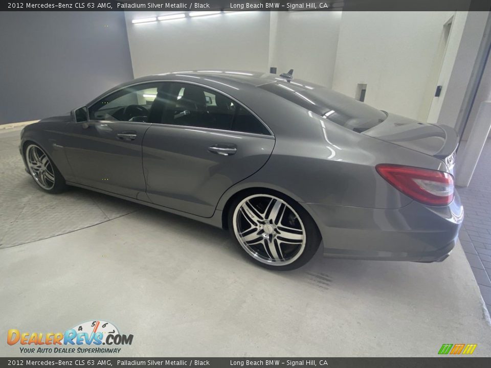 2012 Mercedes-Benz CLS 63 AMG Palladium Silver Metallic / Black Photo #3