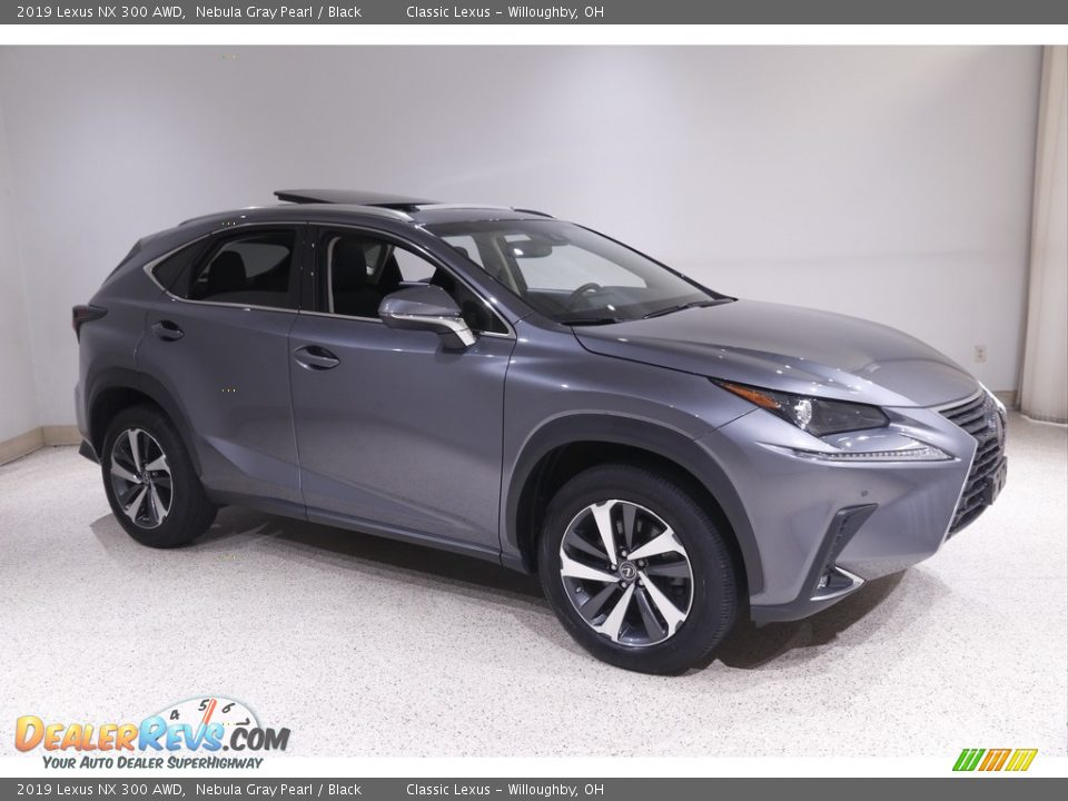 2019 Lexus NX 300 AWD Nebula Gray Pearl / Black Photo #1