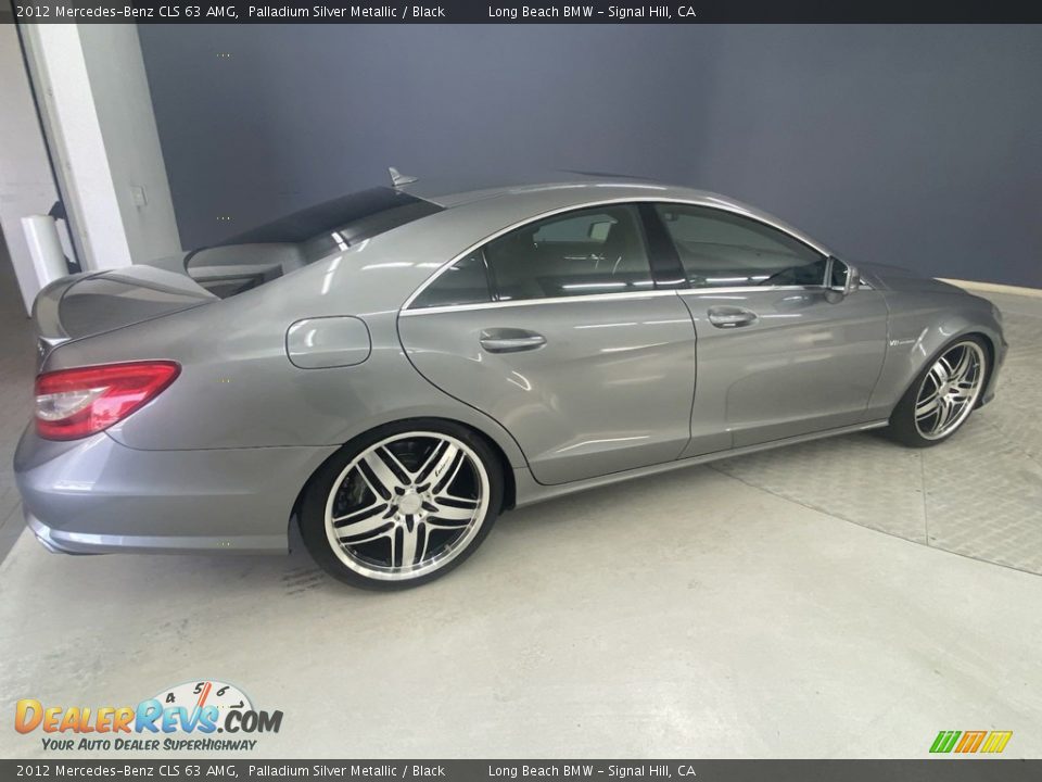 2012 Mercedes-Benz CLS 63 AMG Palladium Silver Metallic / Black Photo #5