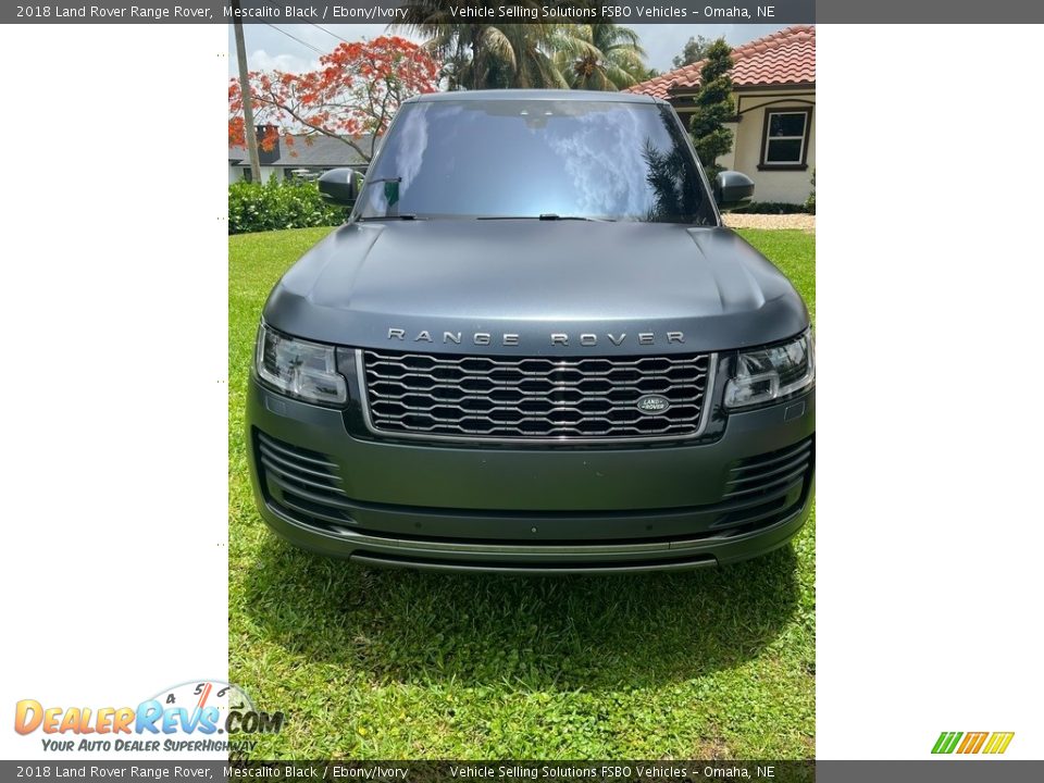 2018 Land Rover Range Rover Mescalito Black / Ebony/Ivory Photo #1