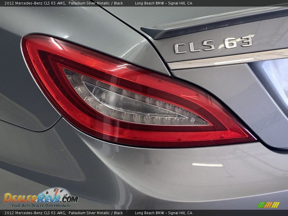 2012 Mercedes-Benz CLS 63 AMG Palladium Silver Metallic / Black Photo #8