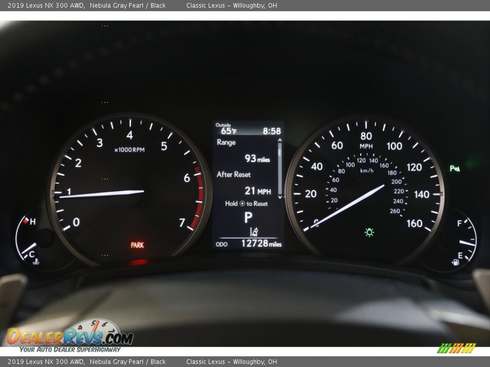 2019 Lexus NX 300 AWD Nebula Gray Pearl / Black Photo #8