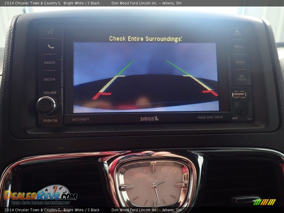 2014 Chrysler Town & Country S Bright White / S Black Photo #3