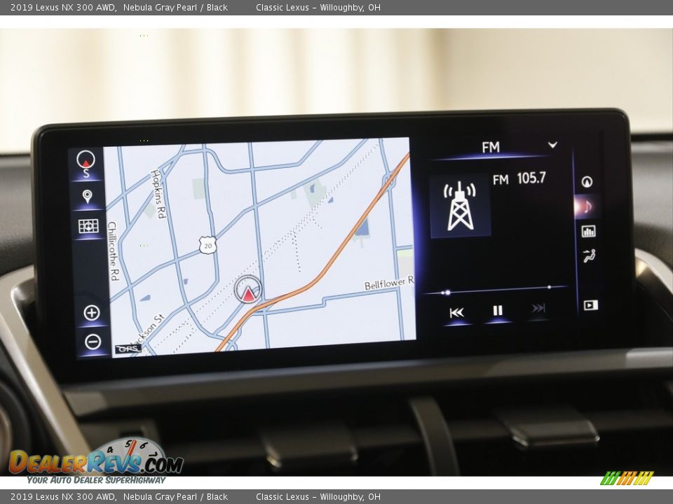 2019 Lexus NX 300 AWD Nebula Gray Pearl / Black Photo #10