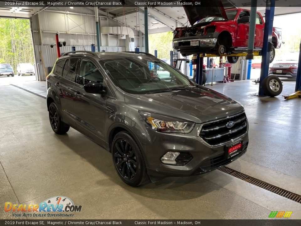 2019 Ford Escape SE Magnetic / Chromite Gray/Charcoal Black Photo #3