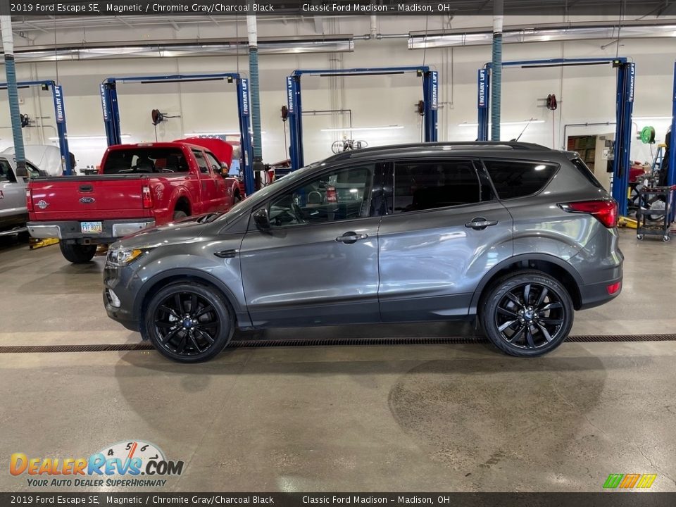 2019 Ford Escape SE Magnetic / Chromite Gray/Charcoal Black Photo #7