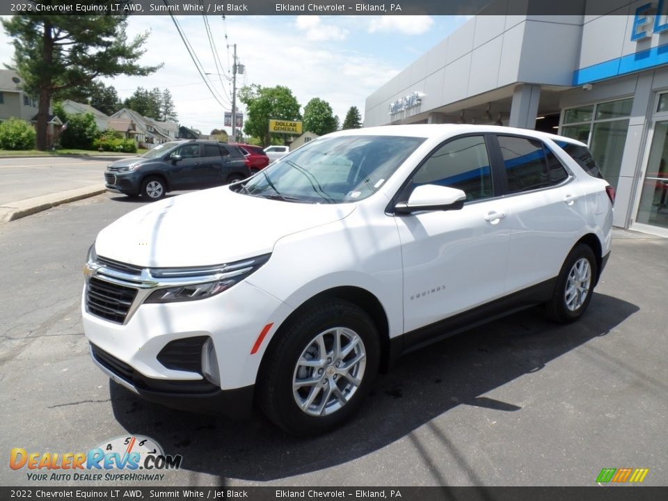 2022 Chevrolet Equinox LT AWD Summit White / Jet Black Photo #1