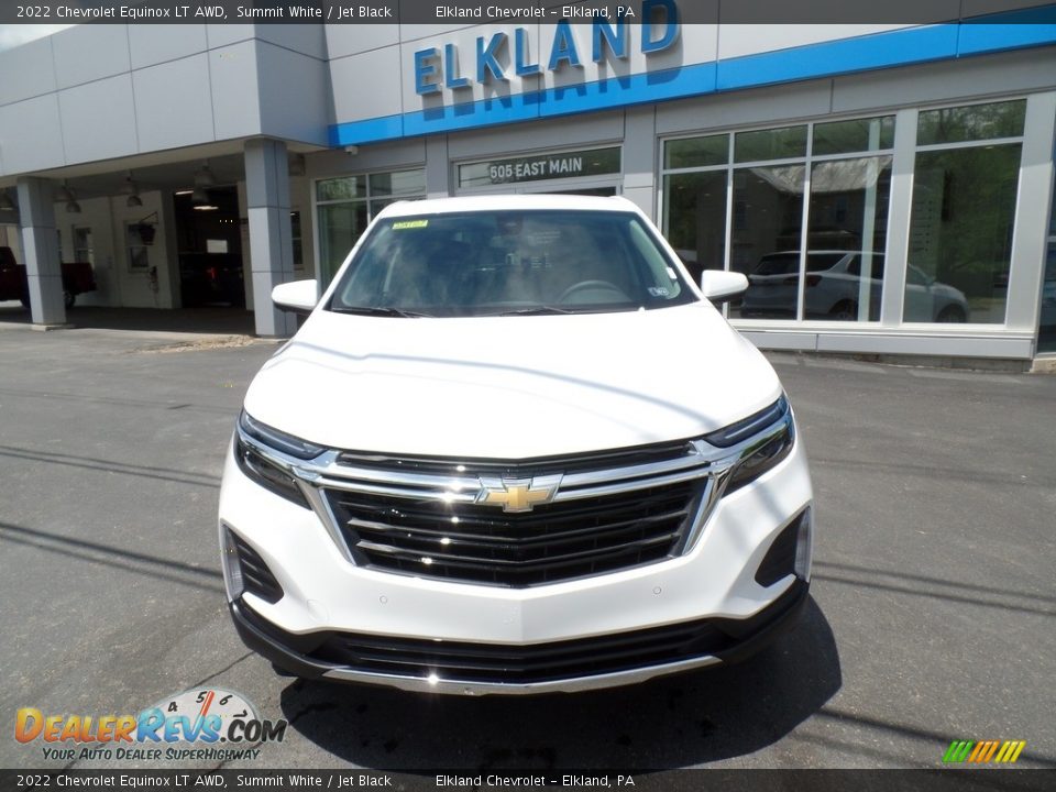 2022 Chevrolet Equinox LT AWD Summit White / Jet Black Photo #3