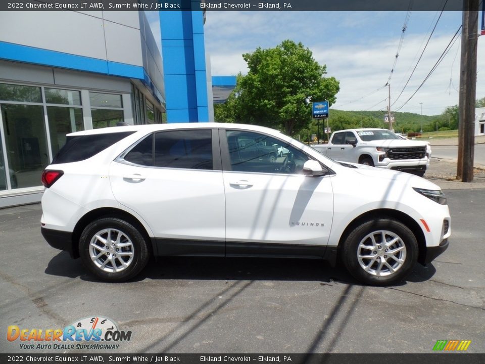 2022 Chevrolet Equinox LT AWD Summit White / Jet Black Photo #6