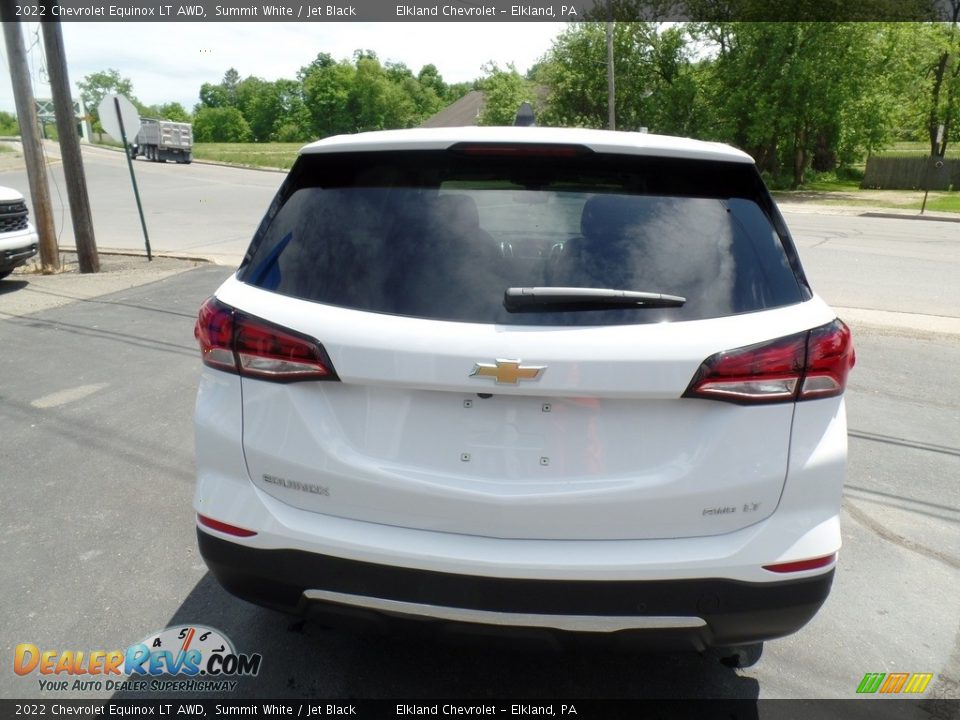 2022 Chevrolet Equinox LT AWD Summit White / Jet Black Photo #8