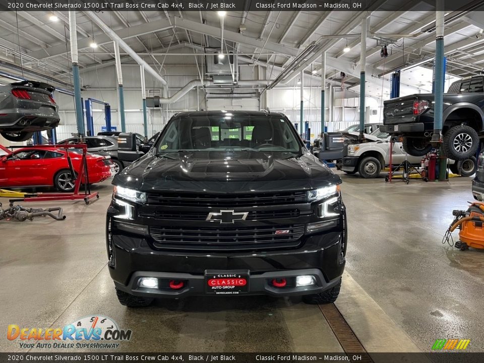 2020 Chevrolet Silverado 1500 LT Trail Boss Crew Cab 4x4 Black / Jet Black Photo #2