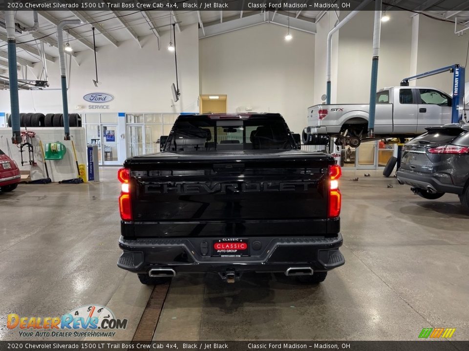 2020 Chevrolet Silverado 1500 LT Trail Boss Crew Cab 4x4 Black / Jet Black Photo #6