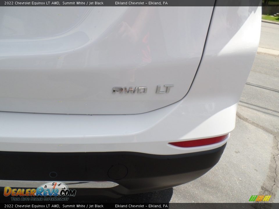 2022 Chevrolet Equinox LT AWD Summit White / Jet Black Photo #12