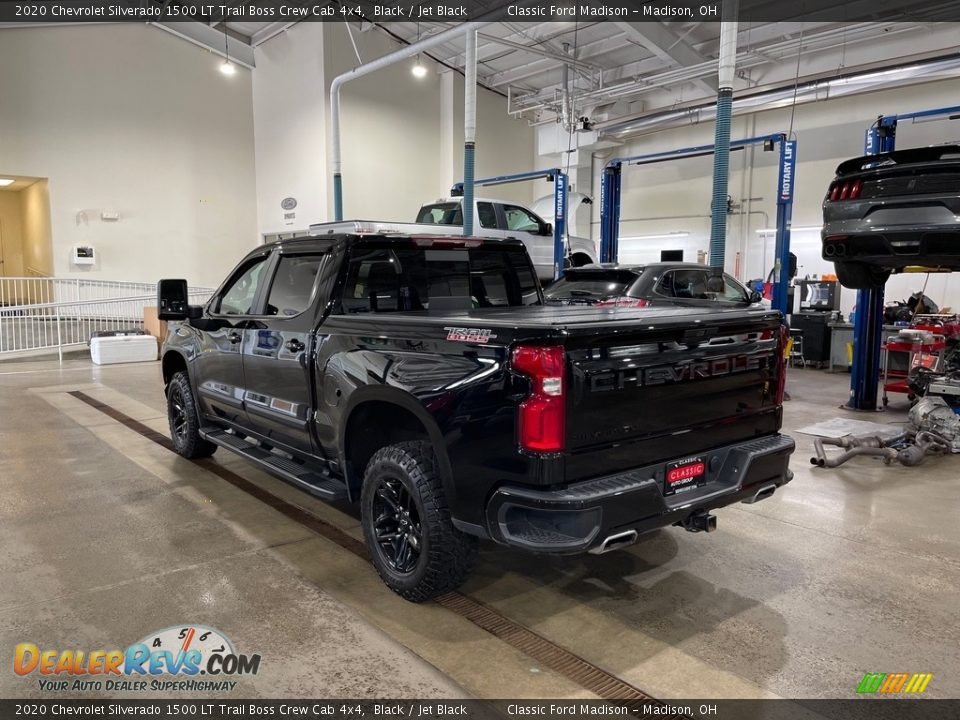 2020 Chevrolet Silverado 1500 LT Trail Boss Crew Cab 4x4 Black / Jet Black Photo #7
